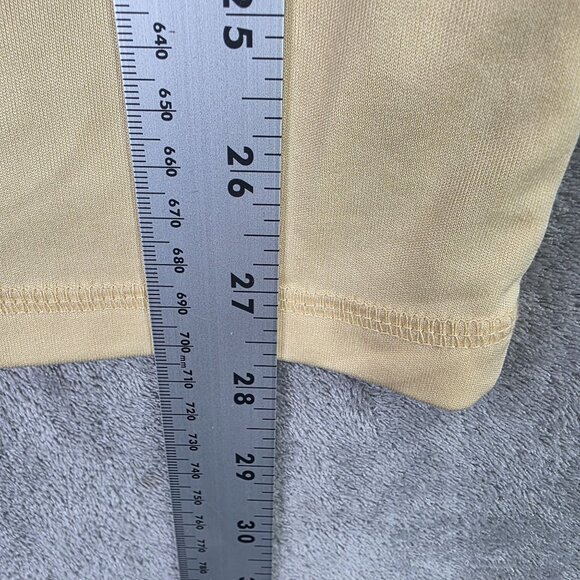 Mens Largemouth Bass Fishing Yellow T Shirt Short Sleeve Crew Neck Polyester XL - Picture 7 of 8